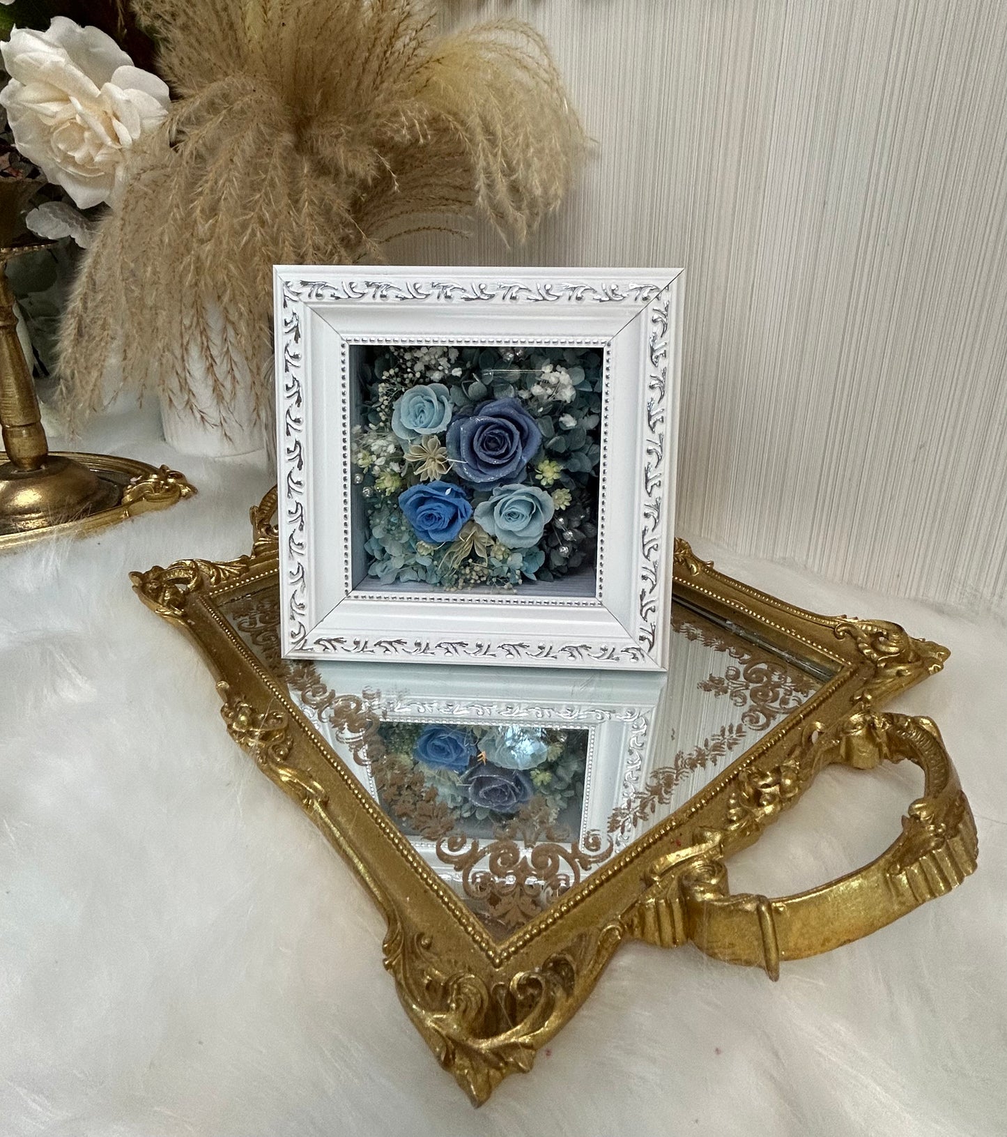 永生花 -立體畫框 Preserved Flower – 3D Picture Frame