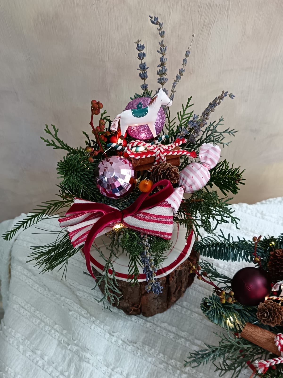 貴族松聖誕杯子花 Noble Fir Christmas Cup Flower