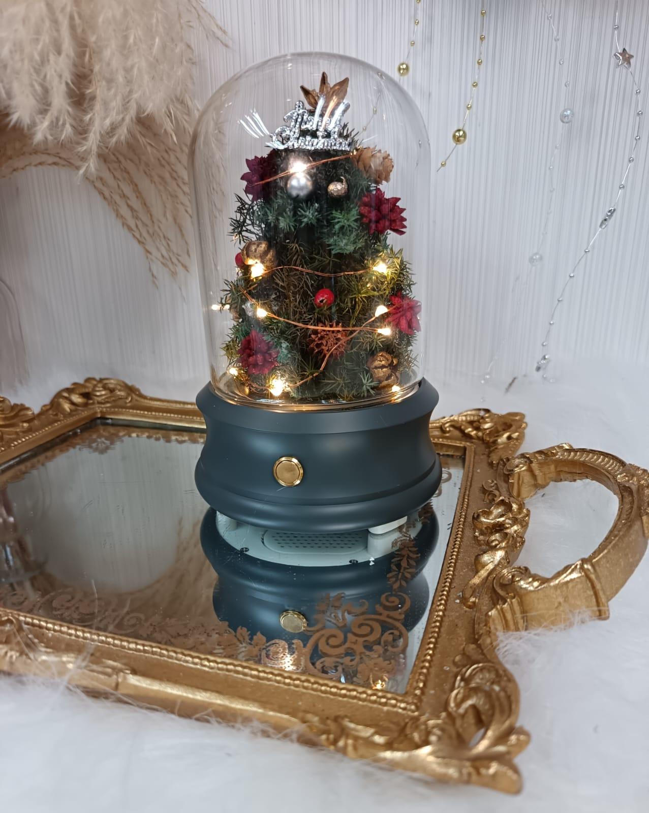 迷你保鮮雪松聖誕樹 - 藍牙揚聲器 Mini Preserved Cedar Christmas Tree – Blue Tooth Speaker