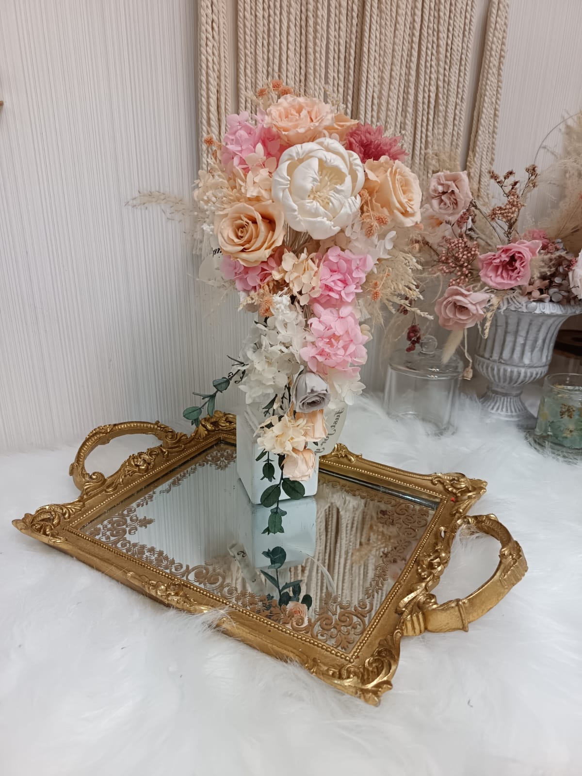 永生花 – 水滴花球 Preserved Flower – Water Drop Bouquet