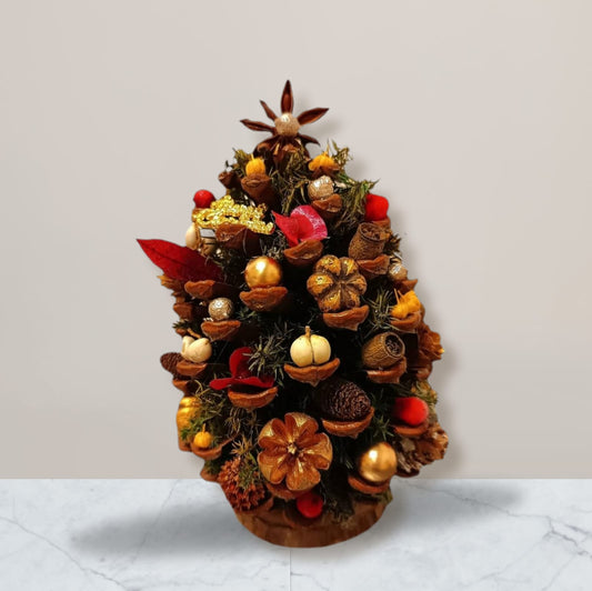 迷你松果保鮮雪松聖誕樹 Mini Pinecone Preserved Cedar Christmas Tree